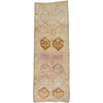 The Vintage Luc Rug features beautiful shades of yellow, and brown in blocked shapes in a runner shape. This rug is easy to maintain and clean because of it’s very little shedding. A perfect rug for your entryway, living and other space. Amethyst Home provides interior design services, furniture, rugs, and lighting in the Omaha metro area.