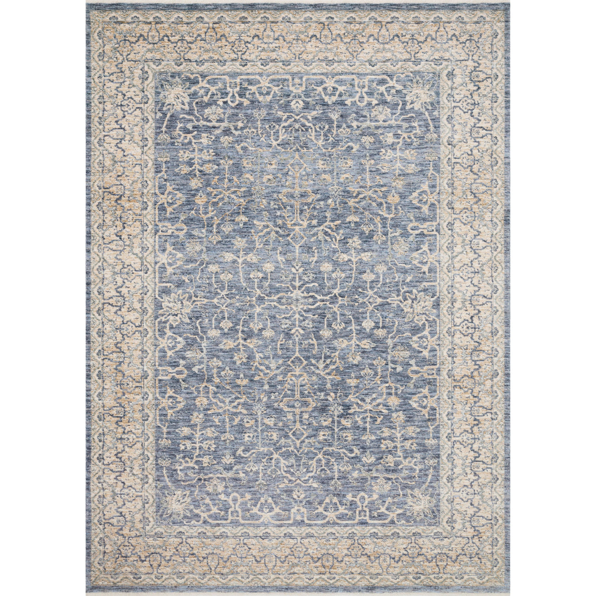 Pandora Dark Blue/Ivory Rug