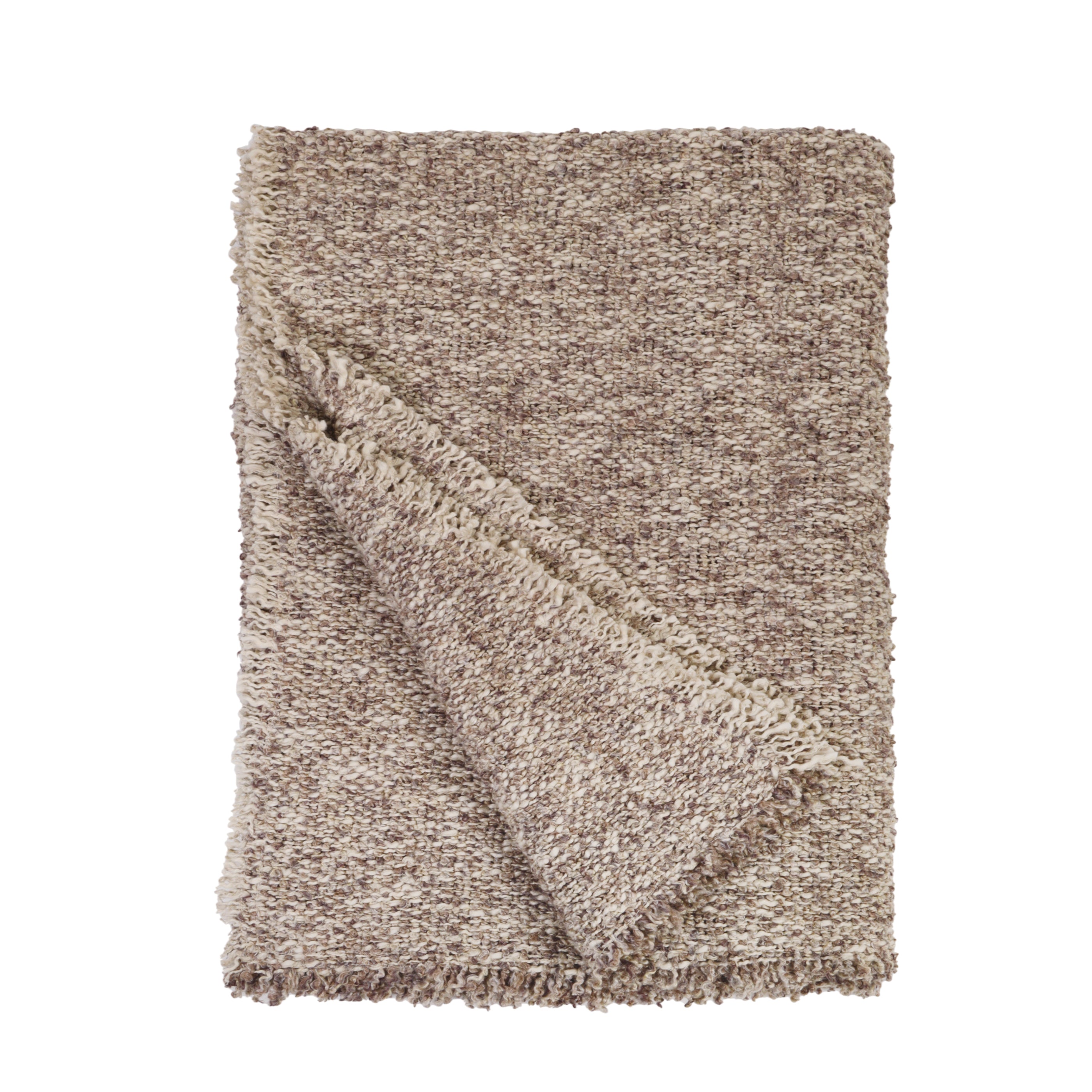 Whether you are curling up on the couch or adding texture to your bed, the Brentwood Throw is the perfect cozy addition. It is handloomed with contrasting yarns to create a heathered look and a chunky bouclé texture. ETA 9/30/2023 Amethyst Home provides interior design, new construction, custom furniture, and area rugs in the Miami metro area.