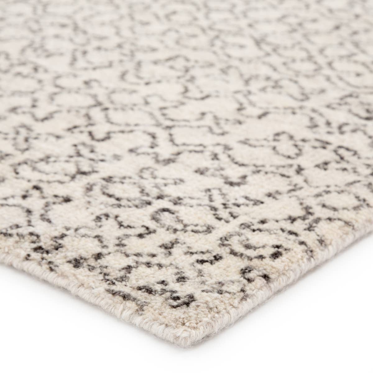 Reverb Fog/Whitecap Gray Hand-Knotted Rug