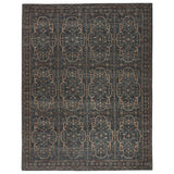 The Rhapsody Reynir Area Rug by Loloi, or RHA06, boasts a beautifully washed tile-like motif with a decorative border detail. The deep blue palette is accented with red and cream hues for added depth and intrigue. This rug is perfect for a living room, entryway, or other high traffic areas. 