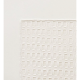 Silhouette of White V Art