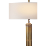 Featuring Longacre Tall Table Lamp with Linen Shade by Visual Comfort at Amethyst Home. This high table lamp is a perfect decorative element to set up the ambiance.
Overall Dimensions: 20" L x 20" W x 32.5" HWeight: 17 lbs..  Amethyst Home provides interior design, new home construction design consulting, vintage area rugs, and lighting in the Nashville metro area.