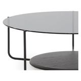 We love the thin arms and bottom shelf of this Sonar Coffee Table by Verellen. The Sonar Coffee Table is bench-crafted with sustainably harvested hardwood in their North Carolina atelier. Amethyst Home provides interior design, new home construction design consulting, vintage area rugs, and lighting in the Portland metro area.