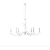 Featuring Iberia Large Chandelier by Visual Comfort at Amethyst Home. A mix between our favorite Spider Chandelier and Silva Chandelier, this Iberia Large Chandelier will bring a warm, elegant look to any space!
Overall Dimensions: 57" L x  57" W x 30" HWeight: 16 lbs.  Amethyst Home provides interior design, new home construction design consulting, vintage area rugs, and lighting in the Charlotte metro area.