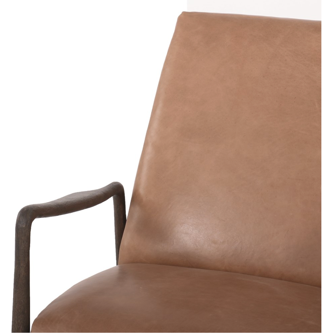 The craftsmanship of the sophisticated Braden Recliner seen here in Dakota Warm Taupe is second to none. With its soft leather and silhouette, this recliner will look great in your main living space or office. Amethyst Home provides interior design, new home construction design consulting, vintage area rugs, and lighting in the Winter Garden metro area.