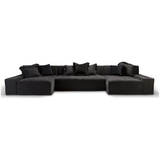 The ultimate low, cozy sofa. We would put this Esme sofa from Verellen in the family room, living room, or movie theater. The juxtaposition of a juicy, miniature-spring filled down-wrapped cushion and firm back is ultra comfortable. We love the thick, firm arms for resting cell phones & snacks. Enjoy this sofa upholstered or slipcovered.
