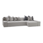 The ultimate low, cozy sofa. We would put this Esme sofa from Verellen in the family room, living room, or movie theater. The juxtaposition of a juicy, miniature-spring filled down-wrapped cushion and firm back is ultra comfortable. We love the thick, firm arms for resting cell phones & snacks. Enjoy this sofa upholstered or slipcovered.