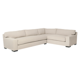 Featuring Loft 2 Arm Sectional by Cisco Brothers at Amethyst Home. With its streamlined silhouette and strong, angular lines the Loft 2 Arm Sectional by Cisco Brothers is classic without being too traditional. It has a modern essence and elegance that lends inviting appeal to your living room. Dim the lights, and settle down with the family for an entertaini.  Amethyst Home provides interior design, new home construction design consulting, vintage area rugs, and lighting in the Seattle metro area.