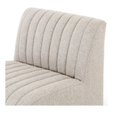 August Dining Banquette Bench Pieces in Orly Natural