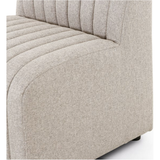 August Dining Banquette Bench Pieces in Orly Natural
