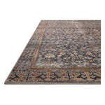 Featuring Amber Lewis x Loloi Georgie Denim / Spice Rug by Loloi at Amethyst Home. Inspired by interior designer Amber Lewis' penchant for vintage rugs, the Georgie Denim / Spice rug features a printed construction with incredible durability, color saturation, and no shedding. The rug's low, flat pile is designed for easy vacuuming and feels smooth underfoot. Georgie also carries th. Amethyst Home provides interior design, new construction, custom furniture, and area rugs in the Boston metro area.