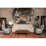 Add unique and modern lighting to a room with this Spider Chandelier from Cisco Brothers. The curved arms add beautiful sight lines to the fixture and plenty of light. This light fixture sets any room apart and comes available in either a "rust" or "flat black" finish in three different sizes.