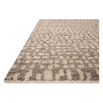 Featuring Amber Lewis x Loloi Libby Dove / Stone Hand-Knotted Rug by Loloi at Amethyst Home. The Libby Collection is a modern Moroccan-style area rug with a super chunky, hand-knotted pile, designed by Amber Lewis x Loloi. This collection includes designs with broken stripes, tiled geometrics, and block print motifs that add easy dimension to living rooms, bedrooms, and more. Amethyst Home provides interior design, new construction, custom furniture, and area rugs in the Salt Lake City metro area.