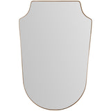 Featuring Ajanta Mirror by Surya at Amethyst Home. The Ajanta Mirror is perfect for any room of your house. Its gold aluminum frame is lightweight yet sturdy, and the aluminum substrate adds an extra layer of durability and design. Its beautiful gold frame creates an elegant look in any home.Overall Dimensions: 36"H x 24"W
Frame: Aluminum, Substrate: AluminumFr. Amethyst Home provides interior design, new home construction design consulting, vintage area rugs, and lighting in the Tampa metro area.