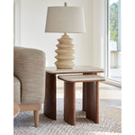 Featuring Aluna Travertine End Table by Surya at Amethyst Home. A natural stone nesting table solution -- topped with beautiful travertine for an organic modern look with acacia wood base.
18"H x 24"W x 16"D16"H x 15"W x 12"D. Amethyst Home provides interior design, new home construction design consulting, vintage area rugs, and lighting in the Austin metro area.