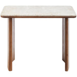 Featuring Aluna Travertine End Table by Surya at Amethyst Home. A natural stone nesting table solution -- topped with beautiful travertine for an organic modern look with acacia wood base.
18"H x 24"W x 16"D16"H x 15"W x 12"D. Amethyst Home provides interior design, new home construction design consulting, vintage area rugs, and lighting in the Los Angeles metro area.