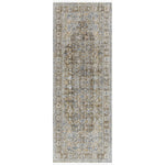 Introducing the Margaret area rug, a special collaboration piece between Surya and Becki Owens. This exquisite rug is the perfect addition to any space with its unique diamond center, warm taupes and a touch of navy. Amethyst Home provides interior design, new home construction design consulting, vintage area rugs, and lighting in the Alpharetta metro area.