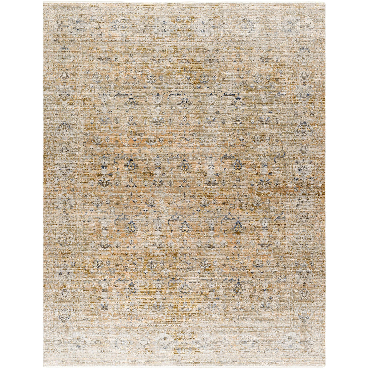 Becki Owens x Surya Distressed Brown Margaret Rug