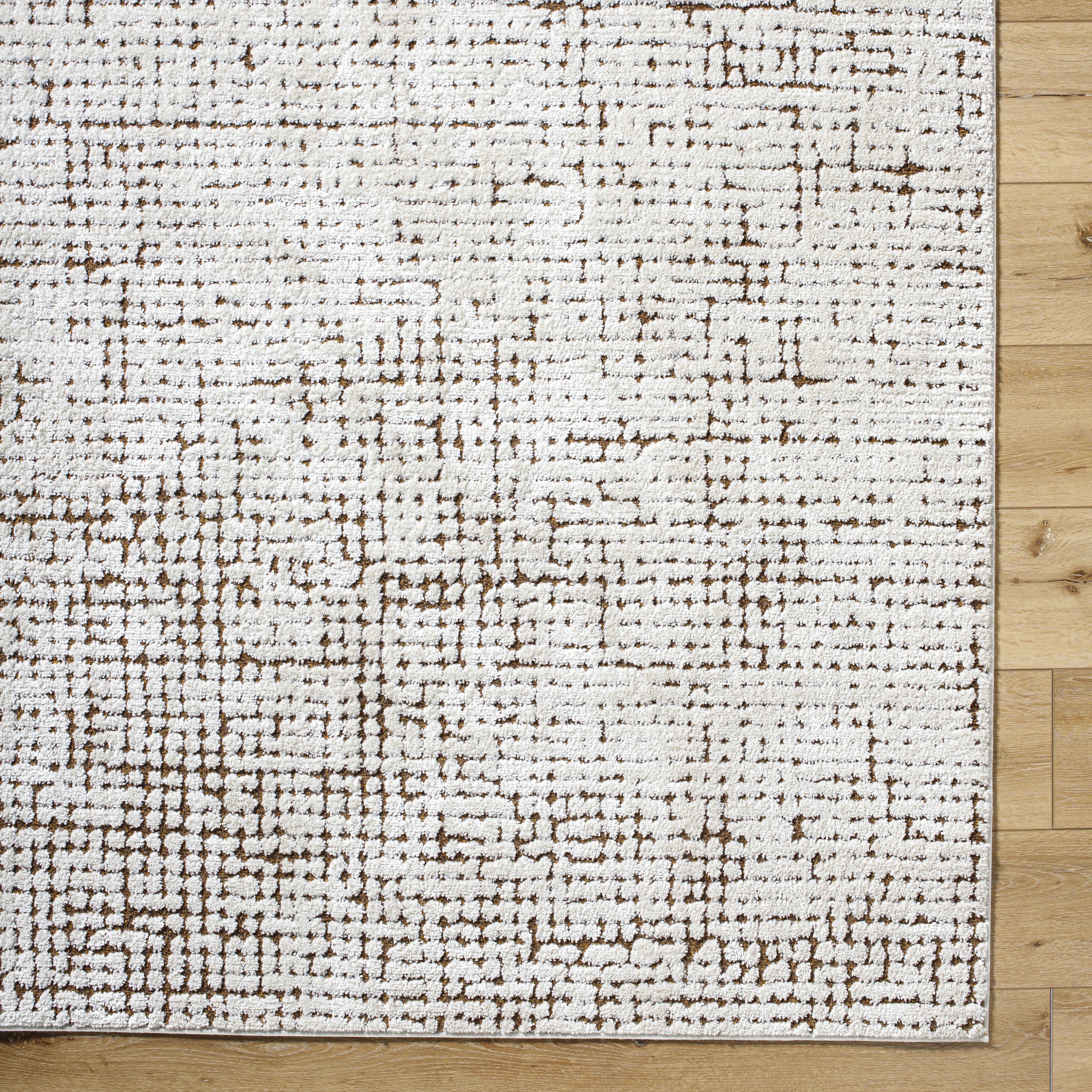 Featuring Cascade Ivory Rug by Surya at Amethyst Home. The Cascade Ivory Rug is expertly crafted with 100% wool, providing a durable and soft foundation for any room. Its neutral ivory color brings a sense of calm and elegance to your space. Made with quality and style in mind, this rug is the perfect addition to your home.
100% PolyesterMachine Woven High Pi.  Amethyst Home provides interior design, new home construction design consulting, vintage area rugs, and lighting in the Boston metro area.