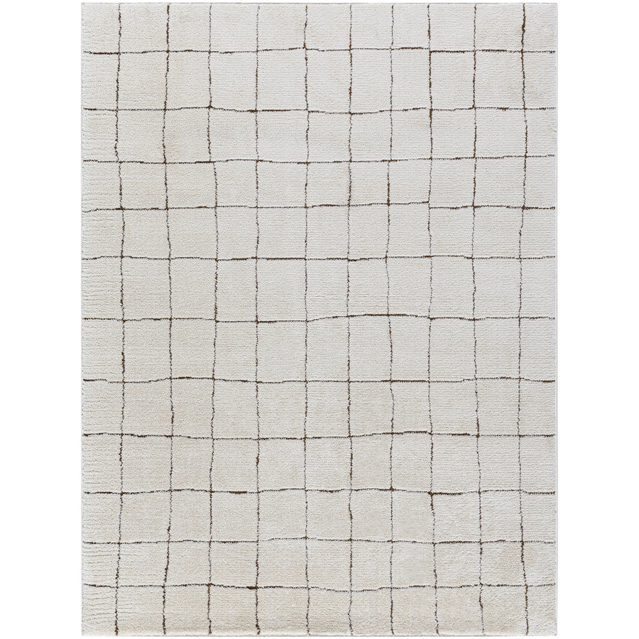 Cascade Ivory/Brown Rug