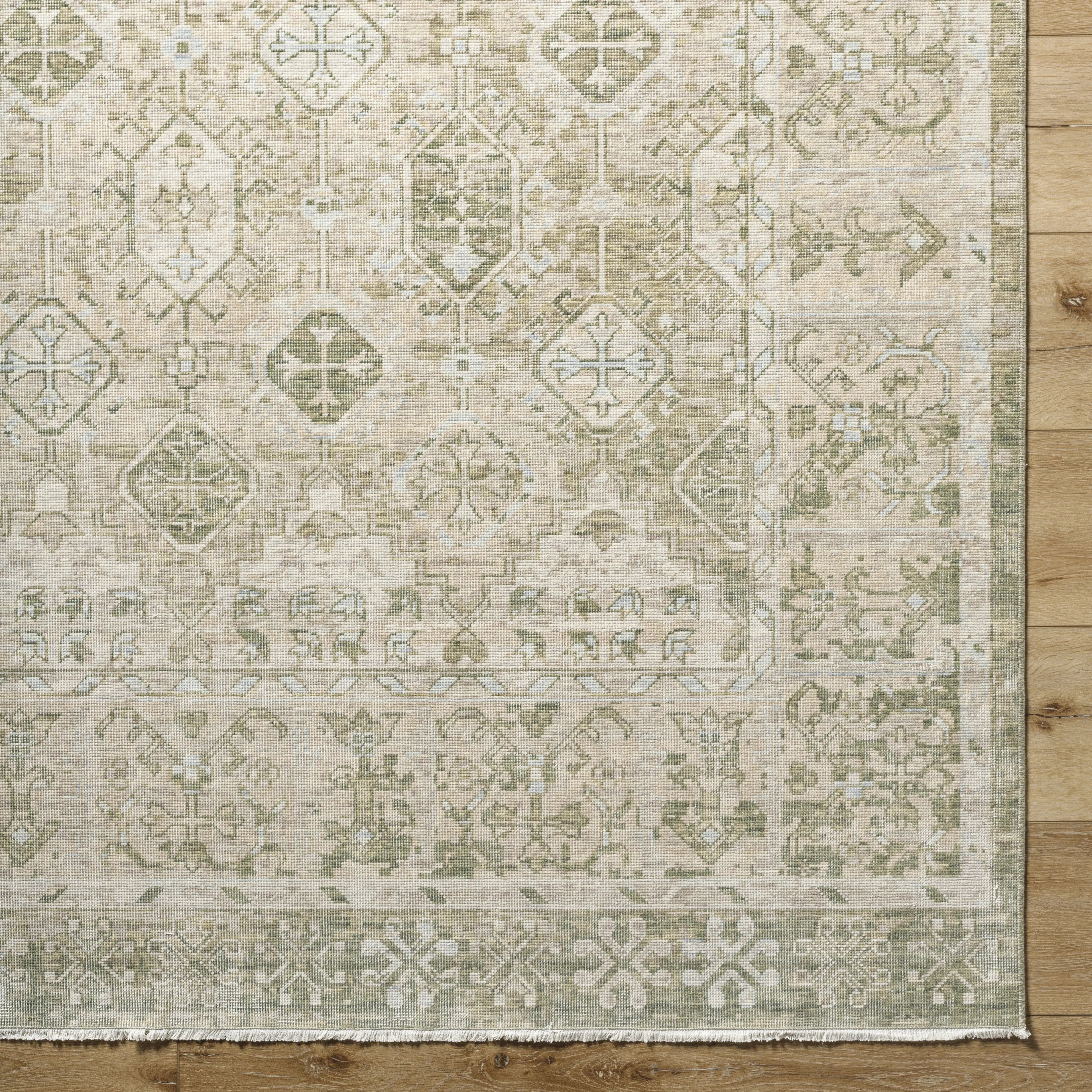 Featuring Claire Moss Rug by Surya at Amethyst Home. Bring a warm transitional vibe to your home with the Claire Moss Rug. Handcrafted with care, it's perfect for adding style and comfort.
100% WoolHand Crafted No PileThickness: 0.28"Fringe Length: 0.59"Colors: Tan, Olive, Light Olive, Light Gray, Pale Blue. Amethyst Home provides interior design, new home construction design consulting, vintage area rugs, and lighting in the Calabasas metro area.