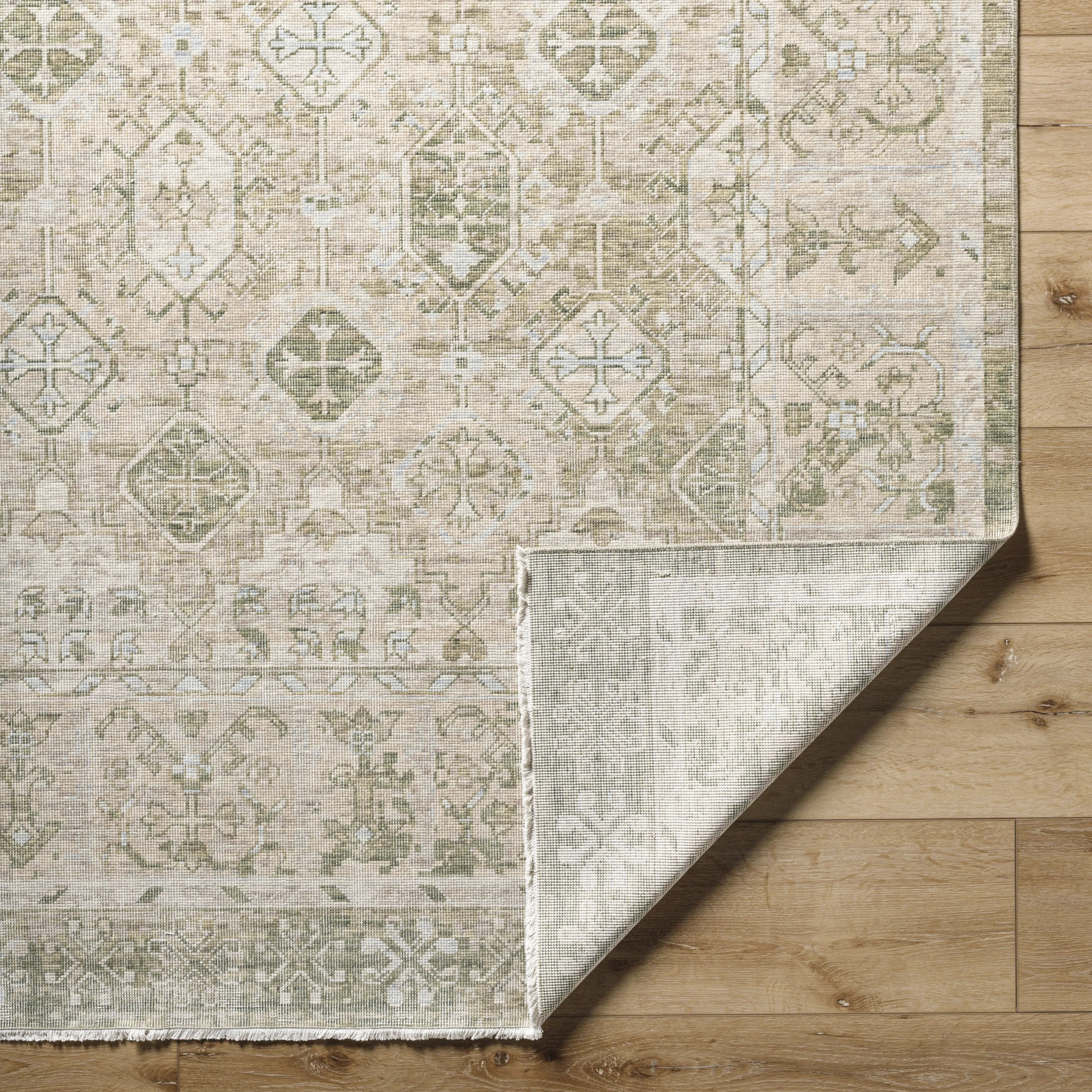 Featuring Claire Moss Rug by Surya at Amethyst Home. Bring a warm transitional vibe to your home with the Claire Moss Rug. Handcrafted with care, it's perfect for adding style and comfort.
100% WoolHand Crafted No PileThickness: 0.28"Fringe Length: 0.59"Colors: Tan, Olive, Light Olive, Light Gray, Pale Blue. Amethyst Home provides interior design, new home construction design consulting, vintage area rugs, and lighting in the Charlotte metro area.