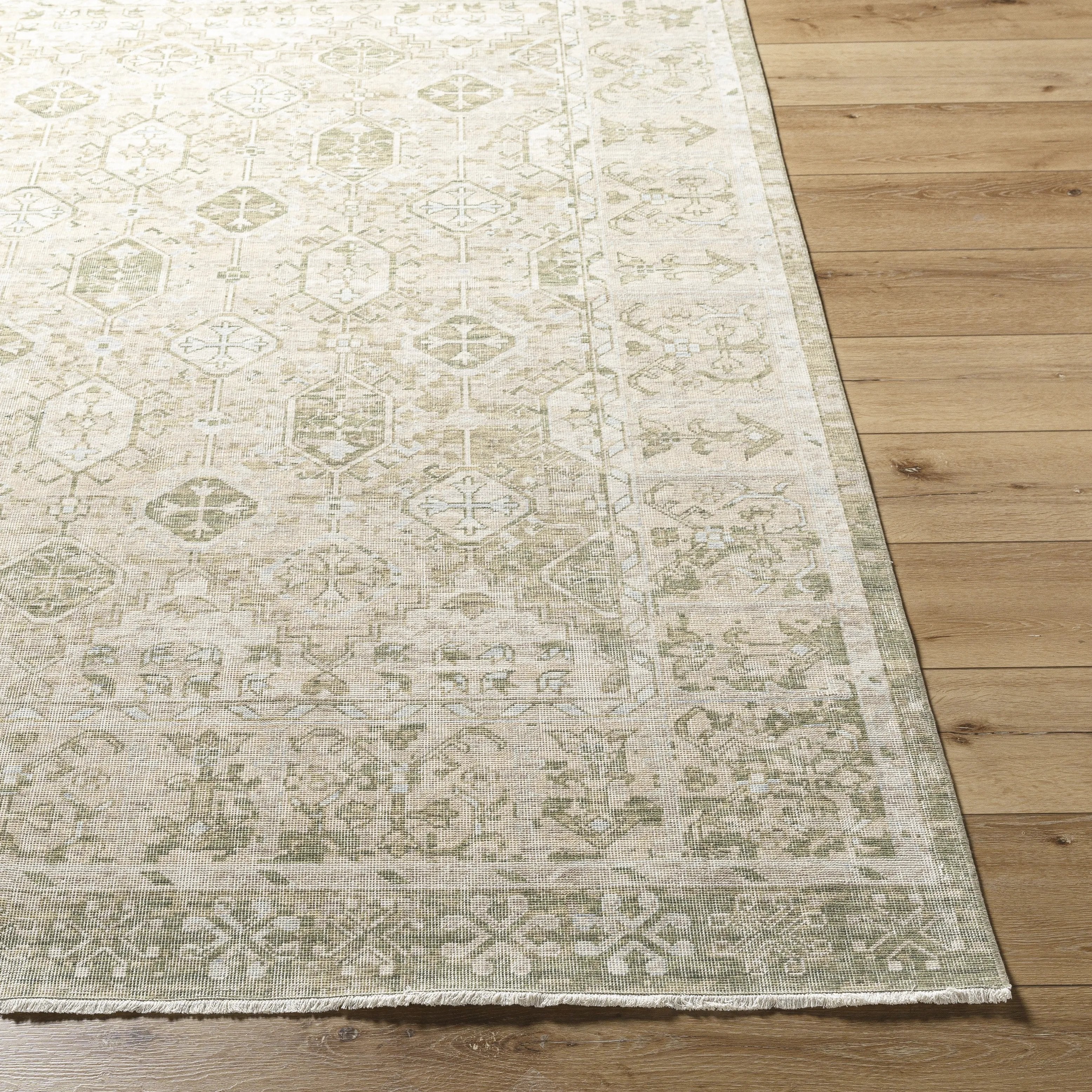 Featuring Claire Moss Rug by Surya at Amethyst Home. Bring a warm transitional vibe to your home with the Claire Moss Rug. Handcrafted with care, it's perfect for adding style and comfort.
100% WoolHand Crafted No PileThickness: 0.28"Fringe Length: 0.59"Colors: Tan, Olive, Light Olive, Light Gray, Pale Blue. Amethyst Home provides interior design, new home construction design consulting, vintage area rugs, and lighting in the Scottsdale metro area.