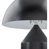 Featuring Elder Lamp by Surya at Amethyst Home. Light up any room with this sleek Elder Lamp. Combining an eye-catching black hand-painted body with a black metal shade, this lamp is sure to be a stylish addition to any room.
Black Hand Painted BodyBlack Metal ShadeMetal FinialCord Length: 6'Switch Type: 3-WayNumber of bulbs: 1E-26/150 WDecorative Accents, De. Amethyst Home provides interior design, new home construction design consulting, vintage area rugs, and lighting in the Houston metro area.