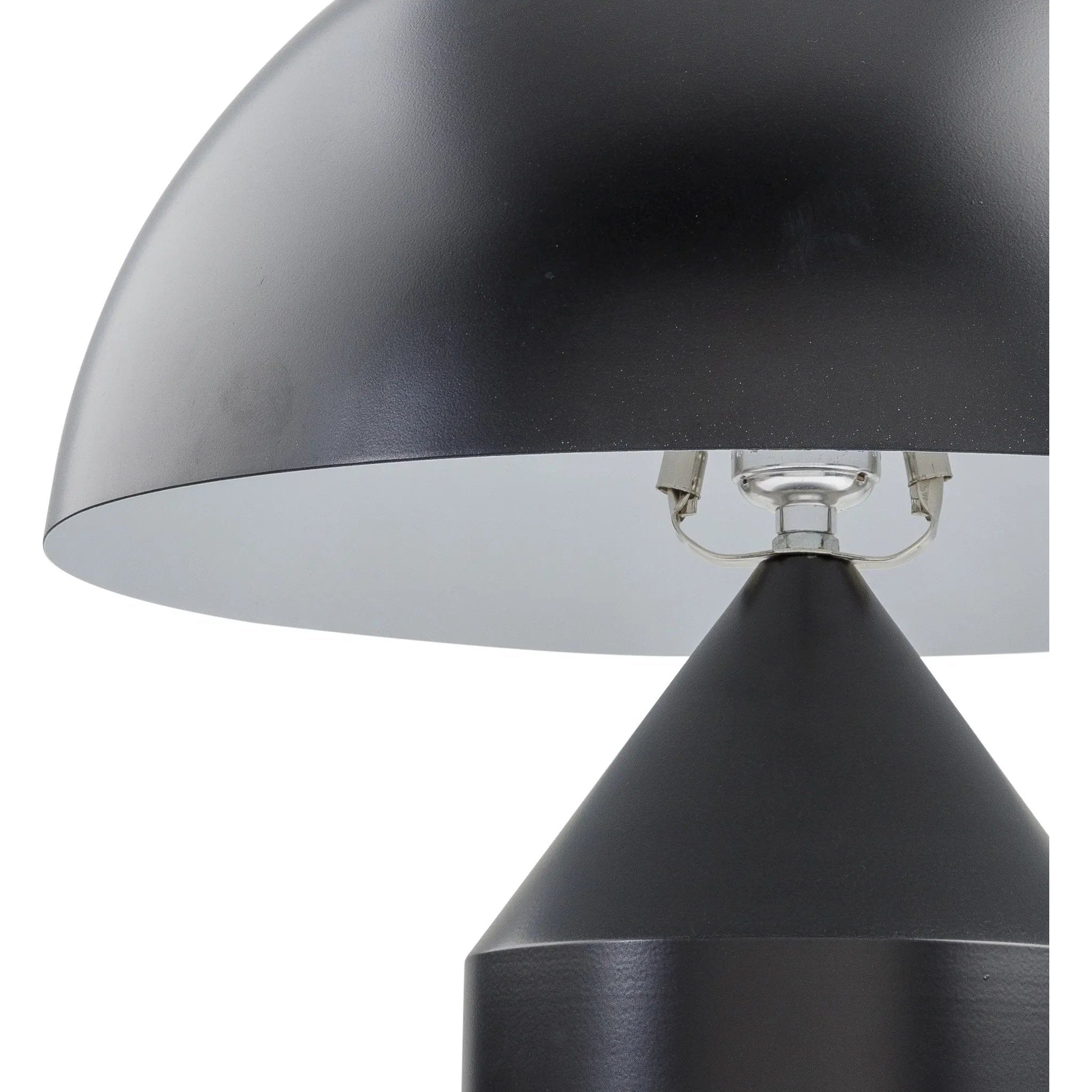 Featuring Elder Lamp by Surya at Amethyst Home. Light up any room with this sleek Elder Lamp. Combining an eye-catching black hand-painted body with a black metal shade, this lamp is sure to be a stylish addition to any room.
Black Hand Painted BodyBlack Metal ShadeMetal FinialCord Length: 6'Switch Type: 3-WayNumber of bulbs: 1E-26/150 WDecorative Accents, De. Amethyst Home provides interior design, new home construction design consulting, vintage area rugs, and lighting in the Houston metro area.