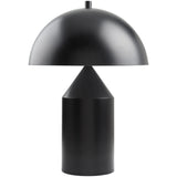 Featuring Elder Lamp by Surya at Amethyst Home. Light up any room with this sleek Elder Lamp. Combining an eye-catching black hand-painted body with a black metal shade, this lamp is sure to be a stylish addition to any room.
Black Hand Painted BodyBlack Metal ShadeMetal FinialCord Length: 6'Switch Type: 3-WayNumber of bulbs: 1E-26/150 WDecorative Accents, D. Amethyst Home provides interior design, new home construction design consulting, vintage area rugs, and lighting in the Monterey metro area.