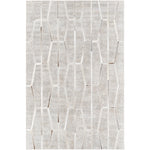 The simplistic yet compelling rugs from the Eloquent Collection effortlessly serve as the exemplar representation of modern decor. These rugs are hand crafted, radiating an atmosphere that can only be created by a handmade rug. Made with Viscose, Leather in India, and has No Pile. Spot Clean Only, One Year Limited Warranty. Amethyst Home provides interior design, new construction, custom furniture, and rugs for Austin metro area
