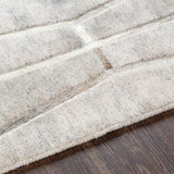 The simplistic yet compelling rugs from the Eloquent Collection effortlessly serve as the exemplar representation of modern decor. These rugs are hand crafted, radiating an atmosphere that can only be created by a handmade rug. Made with Viscose, Leather in India, and has No Pile. Spot Clean Only, One Year Limited Warranty. Amethyst Home provides interior design, new construction, custom furniture, and rugs for Los Angeles metro area