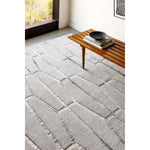 The simplistic yet compelling rugs from the Eloquent Collection effortlessly serve as the exemplar representation of modern decor. These rugs are hand crafted, radiating an atmosphere that can only be created by a handmade rug. Made with Viscose, Leather in India, and has No Pile. Spot Clean Only, One Year Limited Warranty. Amethyst Home provides interior design, new construction, custom furniture, and rugs for Park City metro area