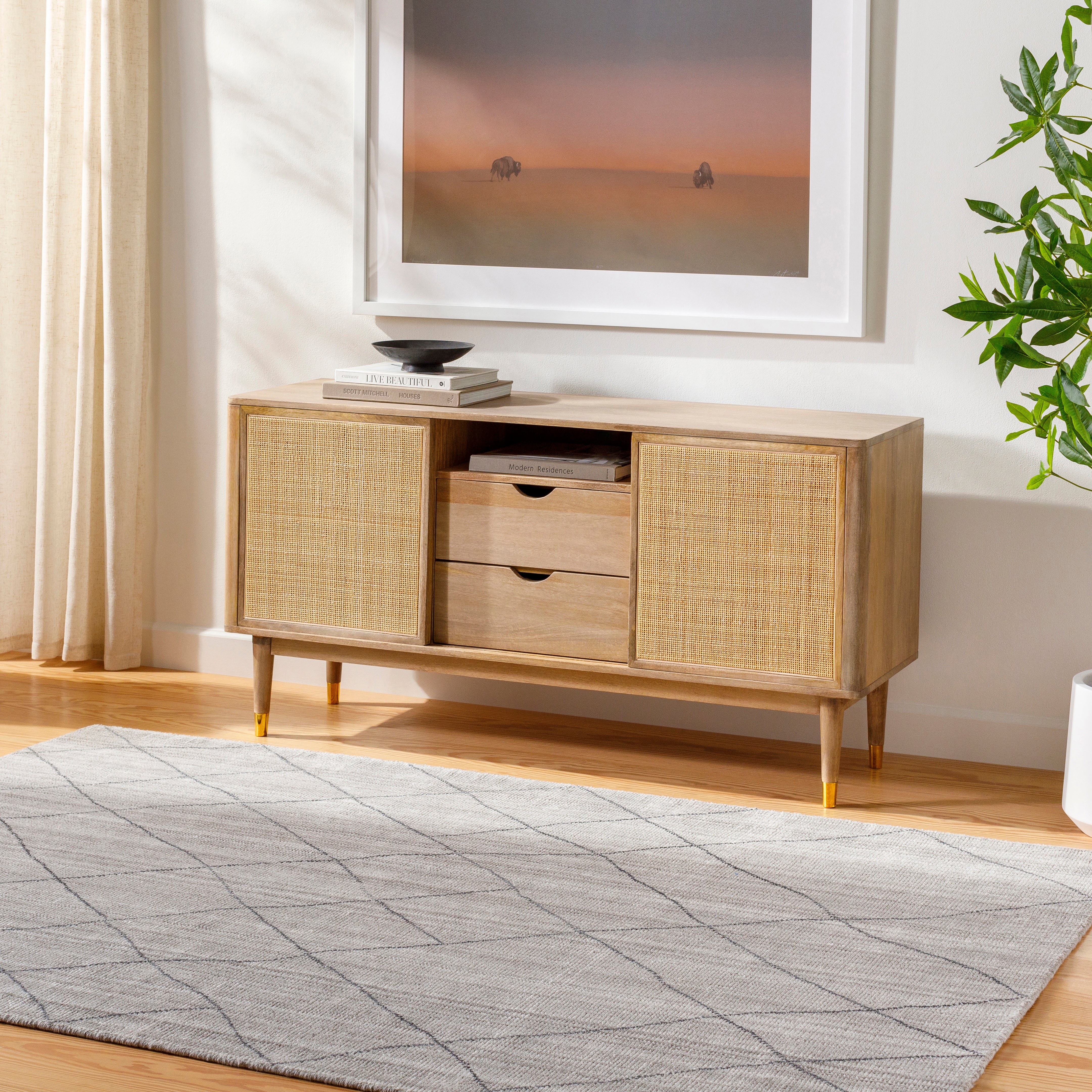 Featuring Highland Rug by Surya at Amethyst Home. The Highland Collection features compelling global inspired designs brimming with elegance and grace! The perfect addition for any home, these pieces will add eclectic charm to any room! These Hand Loomed pieces are exquisitely crafted and offer natural class and grace to your decor space. Made with Recycled PET Yarn in India, and has Low Pile. Amethyst Home provides interior design, new construction, custom furniture, and rugs for Tampa metro area
