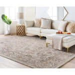 Featuring Hightower Brown Hand-Knotted Rug by Surya at Amethyst Home. The Hightower Collection showcases traditional inspired designs that exemplify timeless styles of elegance, comfort, and sophistication. With their Hand-Knotted construction, these rugs provide a durability that can not be found in other handmade constructions, and boasts the ability to be thoroughly cleaned. Amethyst Home provides interior design, new construction, custom furniture, and area rugs in the Winter Garden metro area