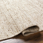 A modern, heathered warm beige look.  This is a great rug if you have other dominant design features in a space like a striking fireplace or standout patterns Amethyst Home provides interior design, new home construction design consulting, vintage area rugs, and lighting in the Nashville metro area.