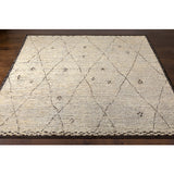 Featuring Khyber Natural / Mocha Hand-Knotted Rug by Surya at Amethyst Home. Silky soft to the touch, our favorite nod to a timeless handmade Moroccan look.  Vacuum regularly and pair with your favorite leather chairs.
Hand KnottedWool, PolyesterKHY-2300. Amethyst Home provides interior design services, furniture, rugs, and lighting in the Miami metro area.