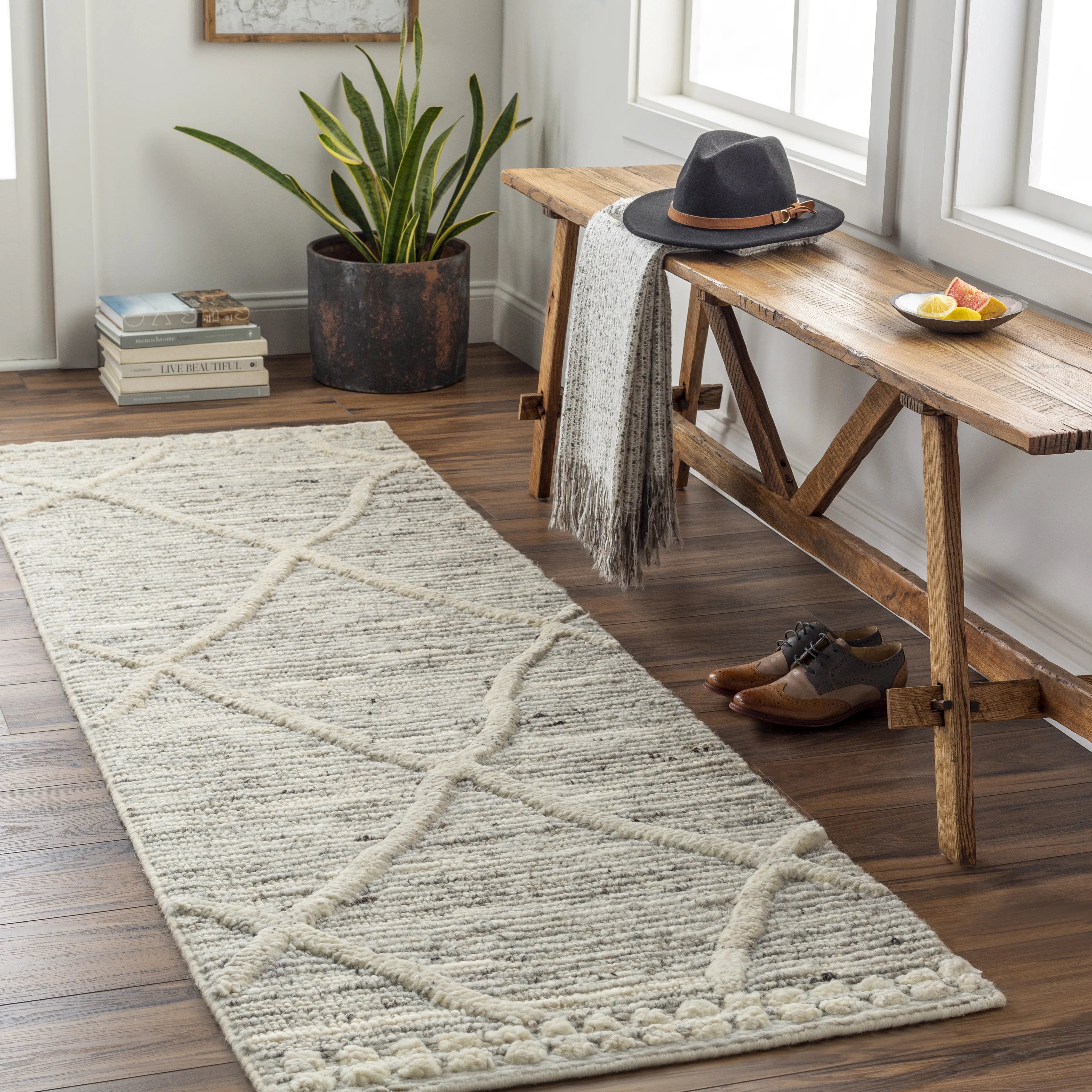 Featuring Manisa Rug by Surya at Amethyst Home. The Manisa Collection features compelling global inspired designs brimming with elegance and grace! The perfect addition for any home, these pieces will add eclectic charm to any room! The meticulously woven construction of these pieces boasts durability and will provide natural charm into your decor space. M. Amethyst Home provides interior design, new home construction design consulting, vintage area rugs, and lighting in the Scottsdale metro area.