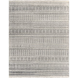 Featuring Nobility Charcoal Hand-Knotted Rug by Surya at Amethyst Home. Add an elegant touch to any space with this hand-knotted Nobility Charcoal Rug. Its blend of wool and viscose is ultra soft and smooth, while its timeless ornate motif with modern lines create an exquisite, timeless piece. Enjoy its high-low characteristics and luxurious feel to add a touch of sophistication to. Amethyst Home provides interior design, new construction, custom furniture, and area rugs in the Houston metro area.
