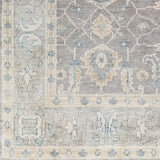 Featuring Palais Hand-Knotted Rug by Surya at Amethyst Home. Give your space an air of sophistication with our Palais Hand-Knotted Rug. Crafted with 100% wool in hues of charcoal, ivory, seafoam, and taupe, the rug features a soft texture and is contrasted with a deep center and bright border for an artful look. Perfect for adding depth and character to any room.
With their Hand-Kn. Amethyst Home provides interior design, new construction, custom furniture, and area rugs in the Hamptons metro area