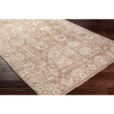 Featuring Royal Hand-Knotted Rug by Surya at Amethyst Home. Strikingly golden -- this caramel hued hand-knotted rug is an epic addition to the right room.  Soft to the touch and quite the rare find in this color palette.
Hand KnottedViscoseRYL-2303.  Amethyst Home provides interior design, new home construction design consulting, vintage area rugs, and lighting in the Tampa metro area.