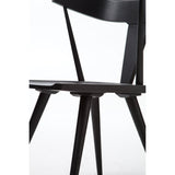 Featuring Ripley Black Dining Chair by Four Hands at Amethyst Home. This new take on the mid-century Windsor chair, the Ripley Dining Chair has a bowed, sculptural silhouette. A soft black finish adds movement to the wood by highlighting the natural grain of weathered oak. The chair is perfect for the chic, modern dining room look or that special nook in yo.  Amethyst Home provides interior design, new home construction design consulting, vintage area rugs, and lighting in the Monterey metro area.