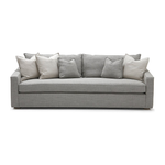 The Duke Sofa from Verellen is perfect for families and enjoyable in all seasons of life. Each sofa is custom made with your style, fabric, length, and comfort in mind. When your sofa is made, it's created from sustainably harvested hardwood by expert craftspeople. Amethyst Home proudly serves the Los Angeles metro.