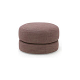 Bench-crafted with a sustainably harvested hardwood frame in our North Carolina atelier, our Vincent Ottoman comes standard with the following:  foam and feather top double needle stitch detail standard on casters Overall Height: 15.5"  Each piece is made just for you! Current lead times are between 8-10 weeks. Some things are worth the wait!