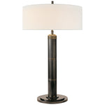 Featuring Longacre Tall Table Lamp with Linen Shade by Visual Comfort at Amethyst Home. This high table lamp is a perfect decorative element to set up the ambiance.
Overall Dimensions: 20" L x 20" W x 32.5" HWeight: 17 lbs.. Amethyst Home provides interior design services, furniture, rugs, and lighting in the Calabasas metro area.