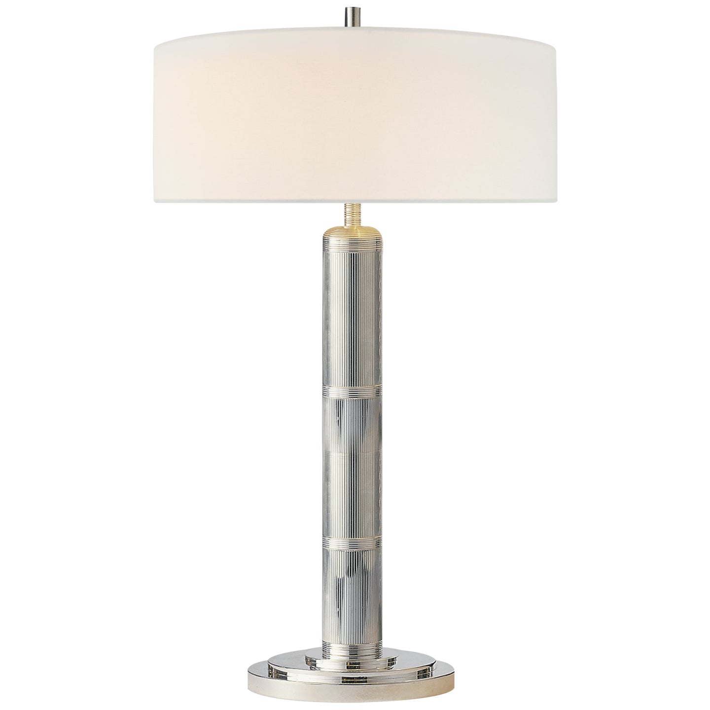 Featuring Longacre Tall Table Lamp with Linen Shade by Visual Comfort at Amethyst Home. This high table lamp is a perfect decorative element to set up the ambiance.
Overall Dimensions: 20" L x 20" W x 32.5" HWeight: 17 lbs.. Amethyst Home provides interior design services, furniture, rugs, and lighting in the Miami metro area.