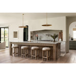 Featuring Piatto Large Pendant by Visual Comfort at Amethyst Home. The Piatto Large Pendant is one of our favorite lighting pieces for a kitchen island. Finished in a Hand-Rubbed Antique Brass with Plaster White Shade is an elegant take on a timeless pendant light.
Overall Dimensions: 24" L x 24" W x 7" HWeight: 9 lbs..  Amethyst Home provides interior design, new home construction design consulting, vintage area rugs, and lighting in the Tampa metro area.