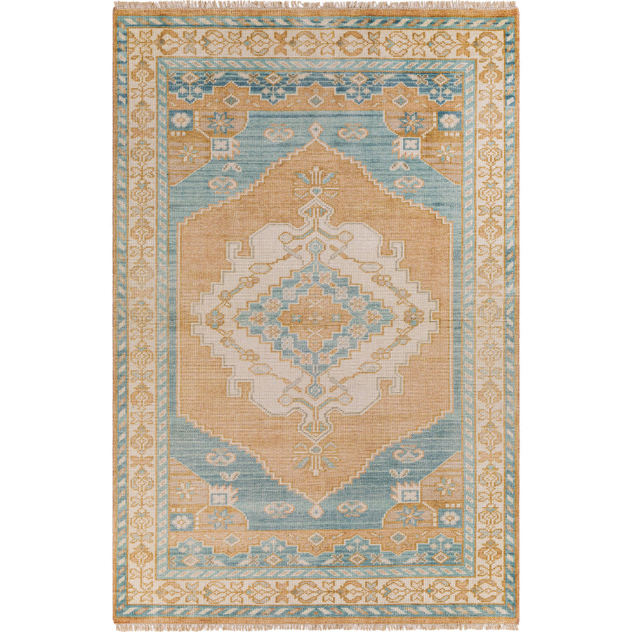 Anadolu Ocean / Rust Hand-Knotted Rug