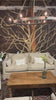 Rebecca sofa family in Brevard Burlap